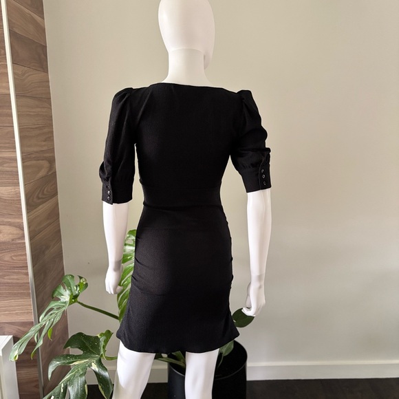 Pre-Loved ba&sh Women's Black "Lady Dress" Sz Small - Picture 3 of 13